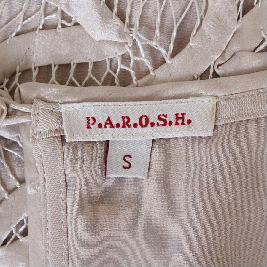 P.a.r.o.s.h. Dress size S In Excellent Condition In Gazzaniga (BG), IT