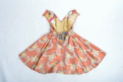 Dress & Jacket in Lampas by Christian Lacroix inspired 18th century Circa 1990