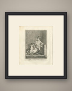 Dress of the Greek Women of Alexandria, Antique Print, 1776