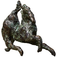 Dressage, Contemporary Bronze Horse