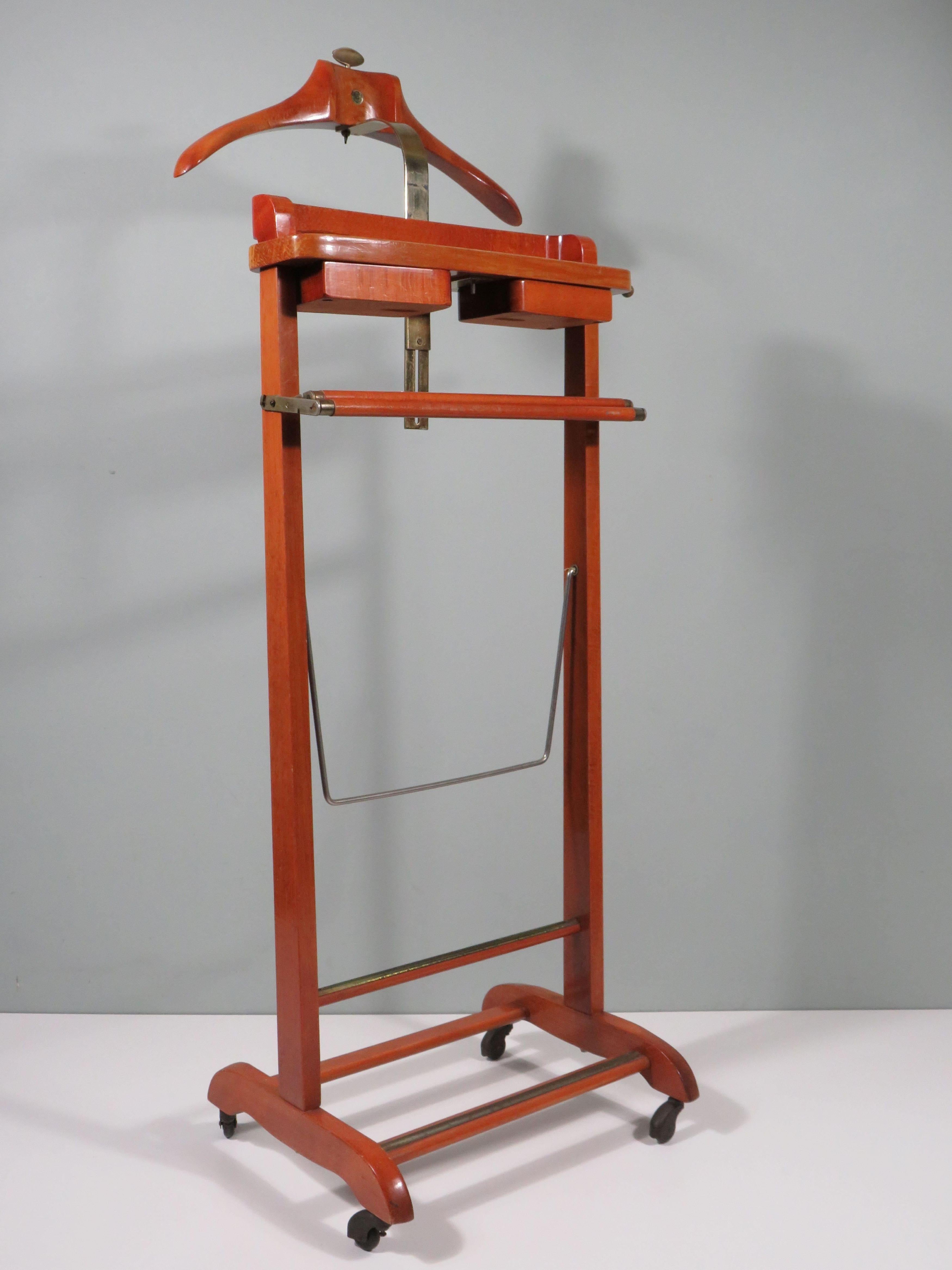 Italian Dressboy or valet by Fratelli Reguitti in the style of Ico Parisi, Italy 1960