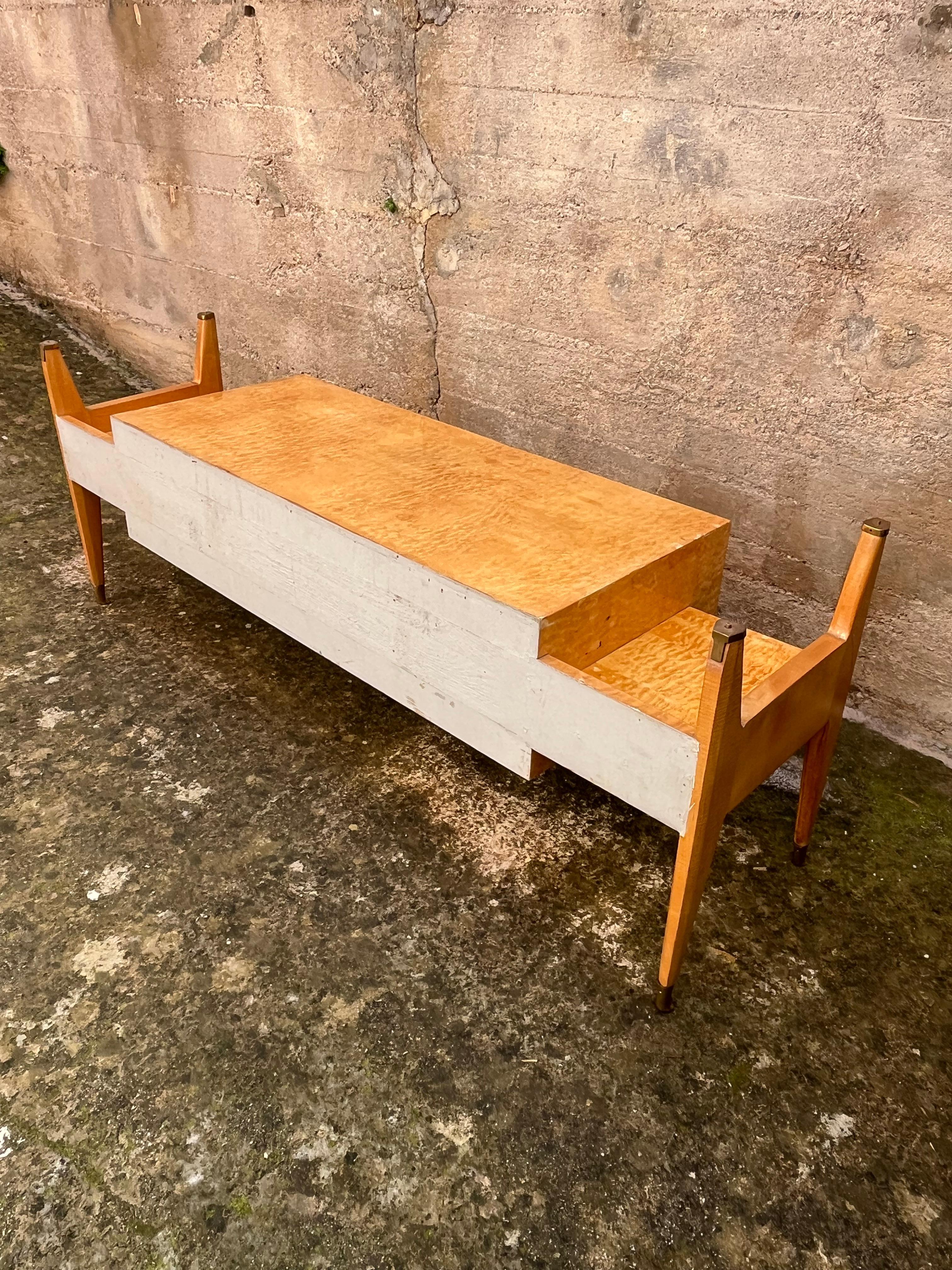 Dresser And Mirror G. Cecchini and C. Lissone attributed to Vittorio Dassi, 1950 For Sale 10