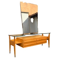Dresser And Mirror G. Cecchini and C. Lissone attributed to Vittorio Dassi, 1950