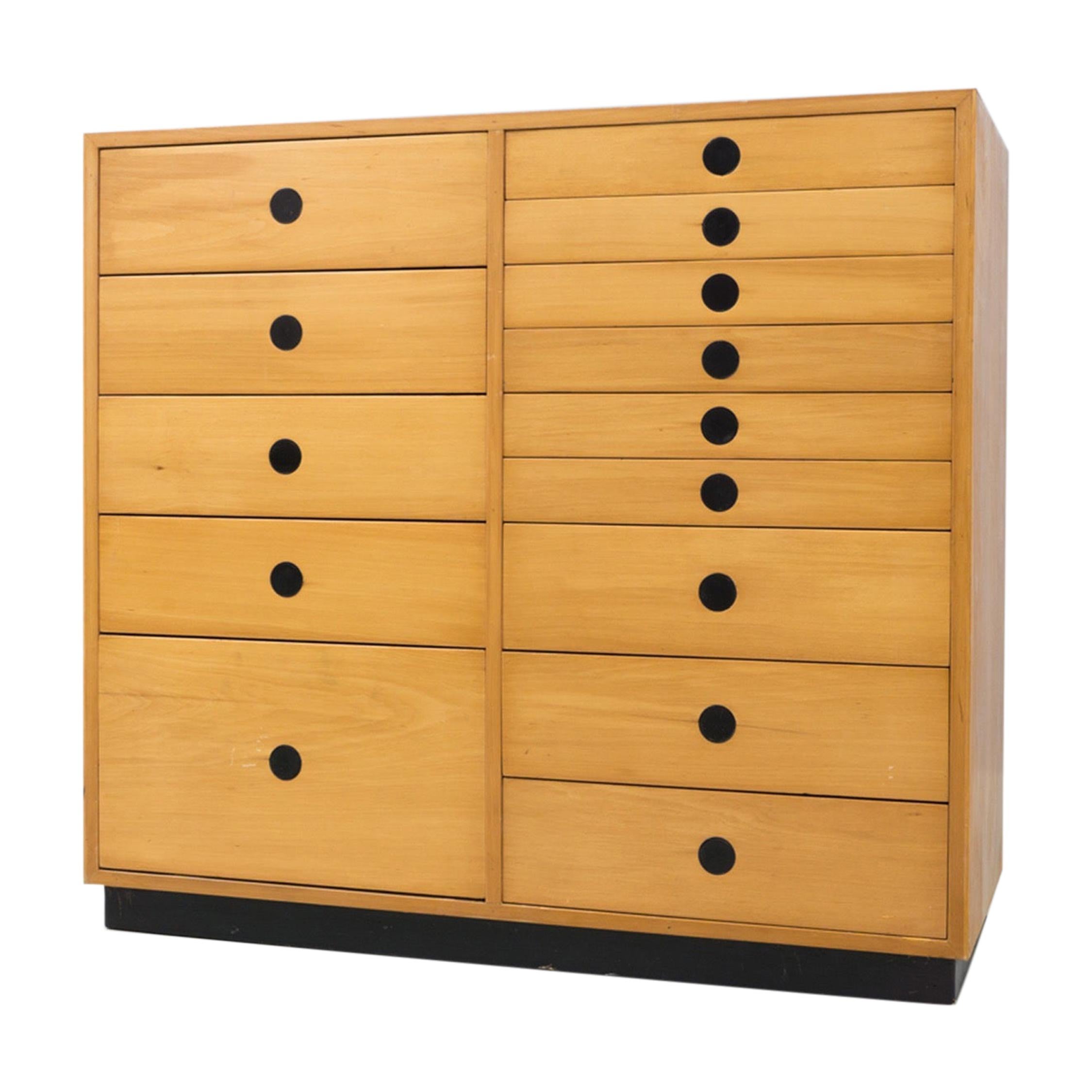 Dresser, Ash Wood, by Paolo Tilche, 1959