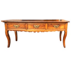  Dresser Base. Serving Table, Cherrywood, French, circa 1800