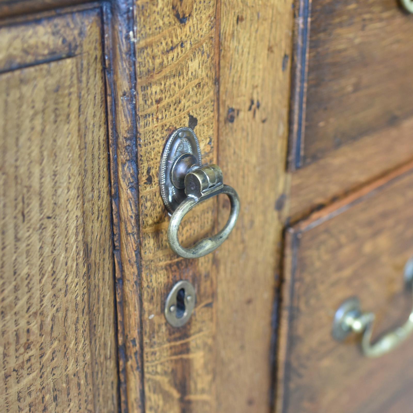 Dresser Base, Victorian, Georgian Revival, Sideboard, English, Oak, circa 1880 5