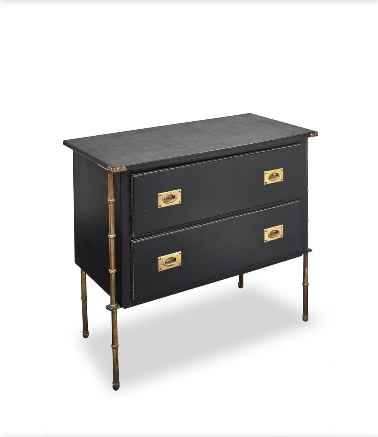 Mid-Century Modern Dresser by Jacques Adnet, 1950