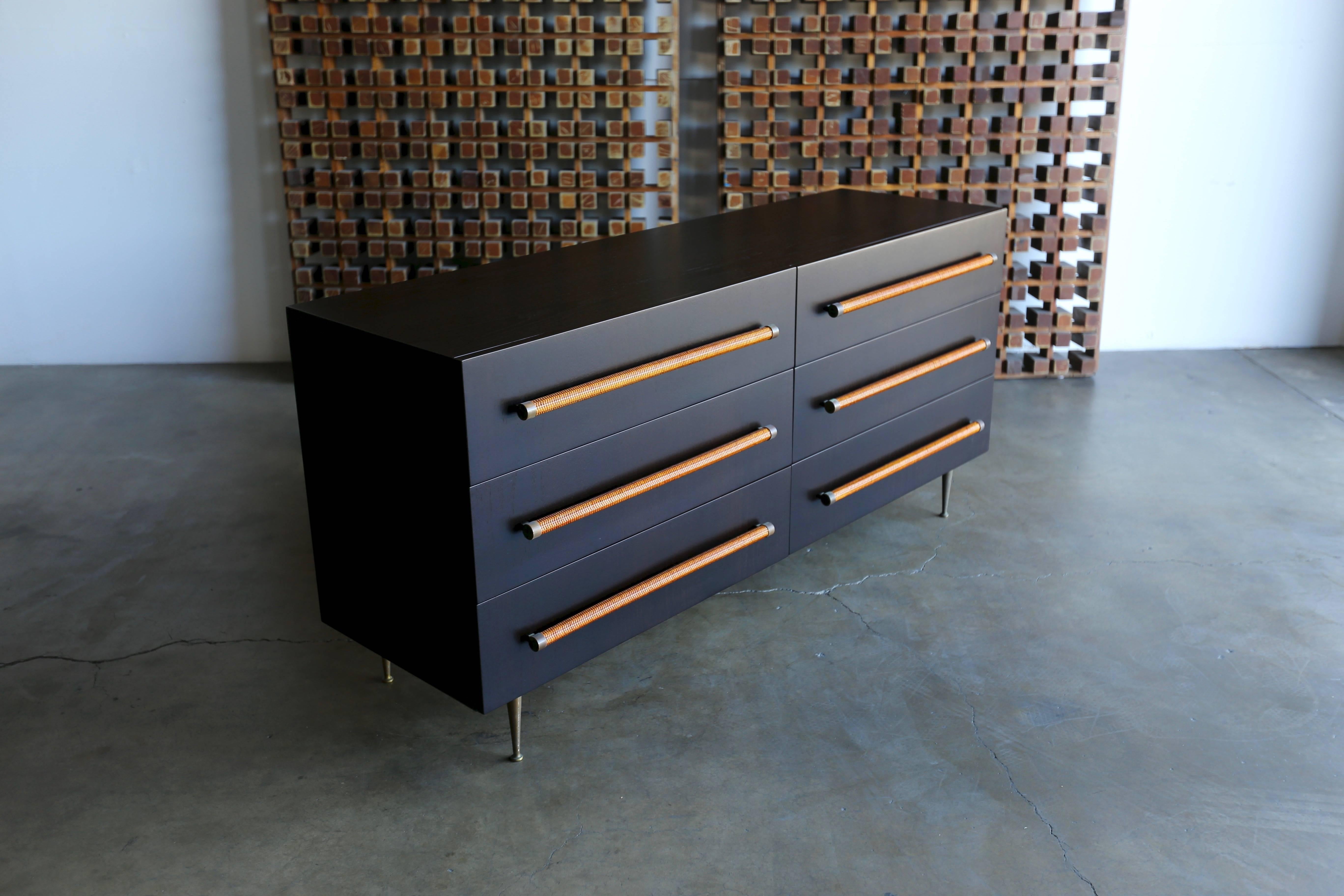 Ebonized Dresser by T.H. Robsjohn-Gibbings for Widdicomb