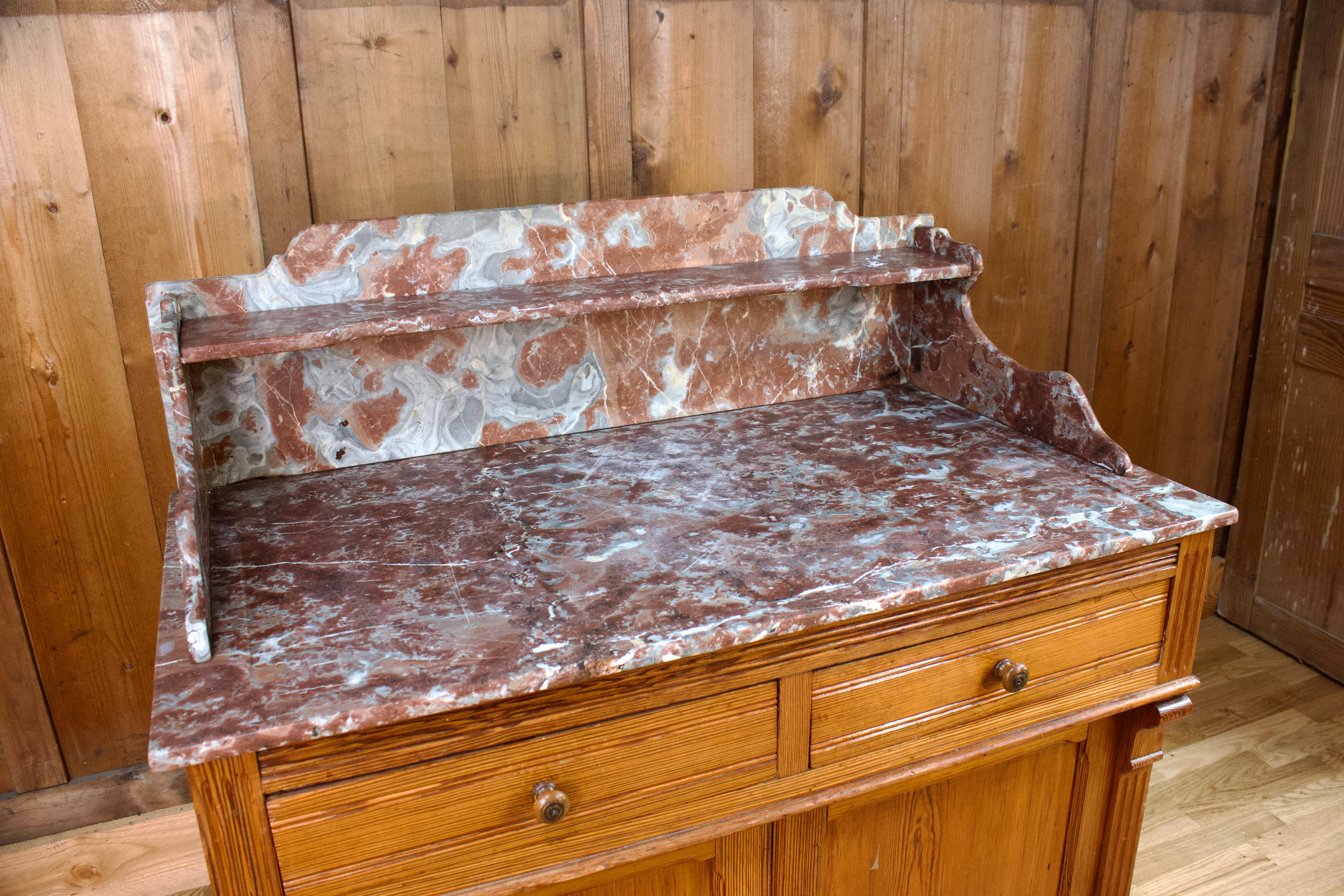 antique dresser made into bathroom vanity for sale