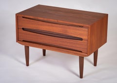 Dresser in Teak with 2 Drawers, 1960s, Danish design