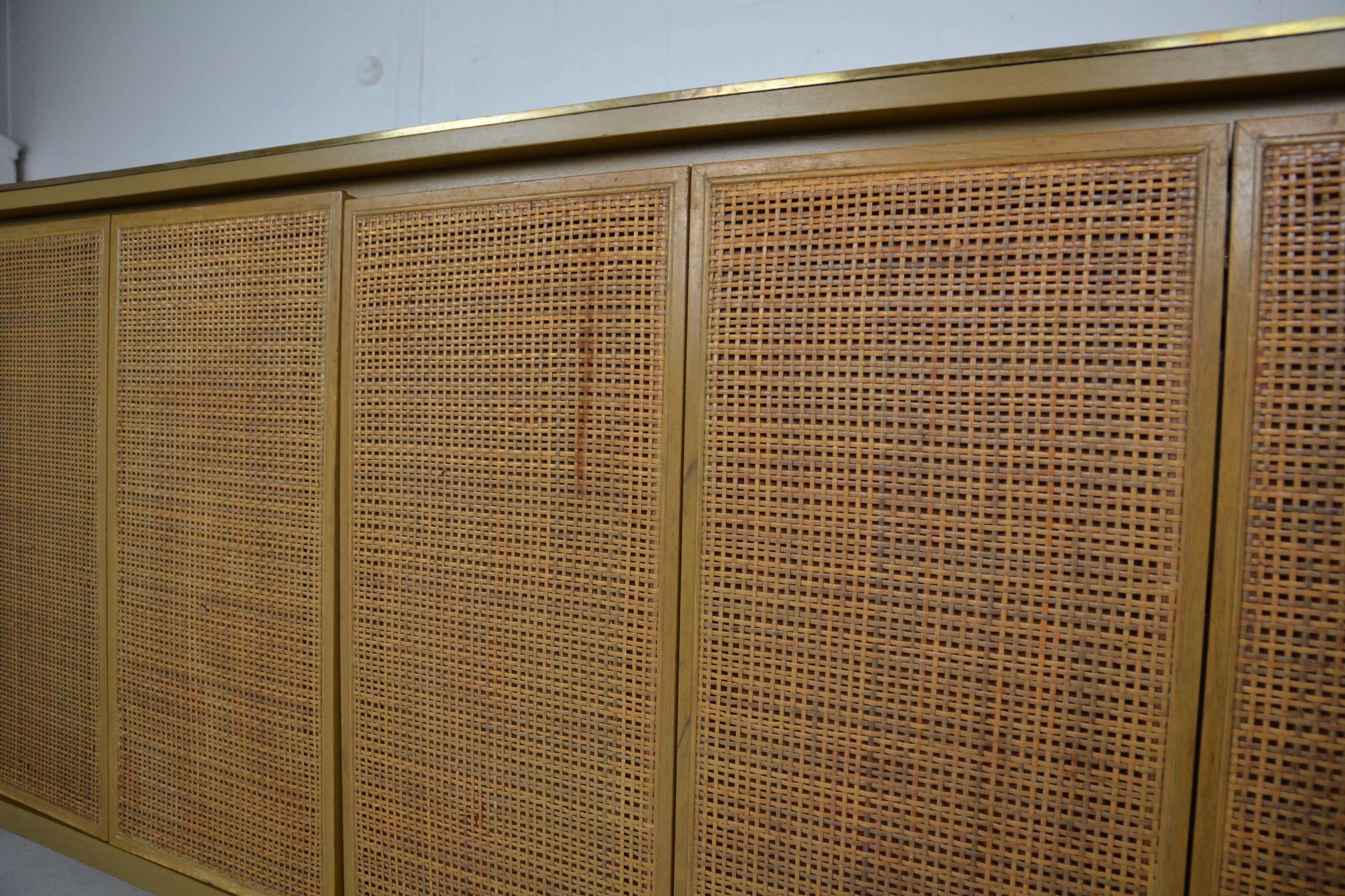 Brass Dresser or Credenza by Paul McCobb The JR Collection