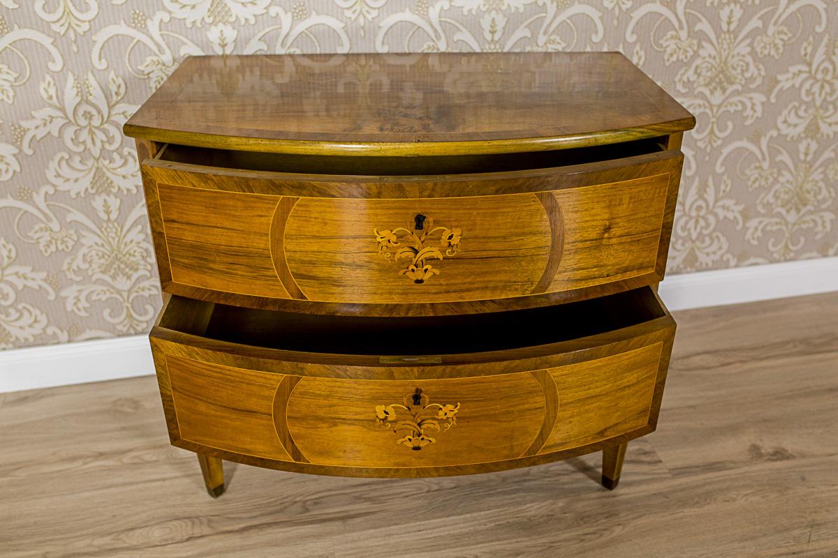 Dresser with a Mirror from the Turn of the 19th and 20th Centuries im Zustand „Gut“ in Opole, PL