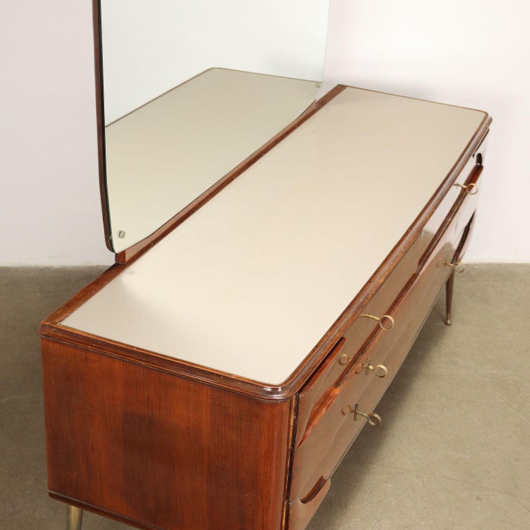 1950s Dresser With Mirrornull