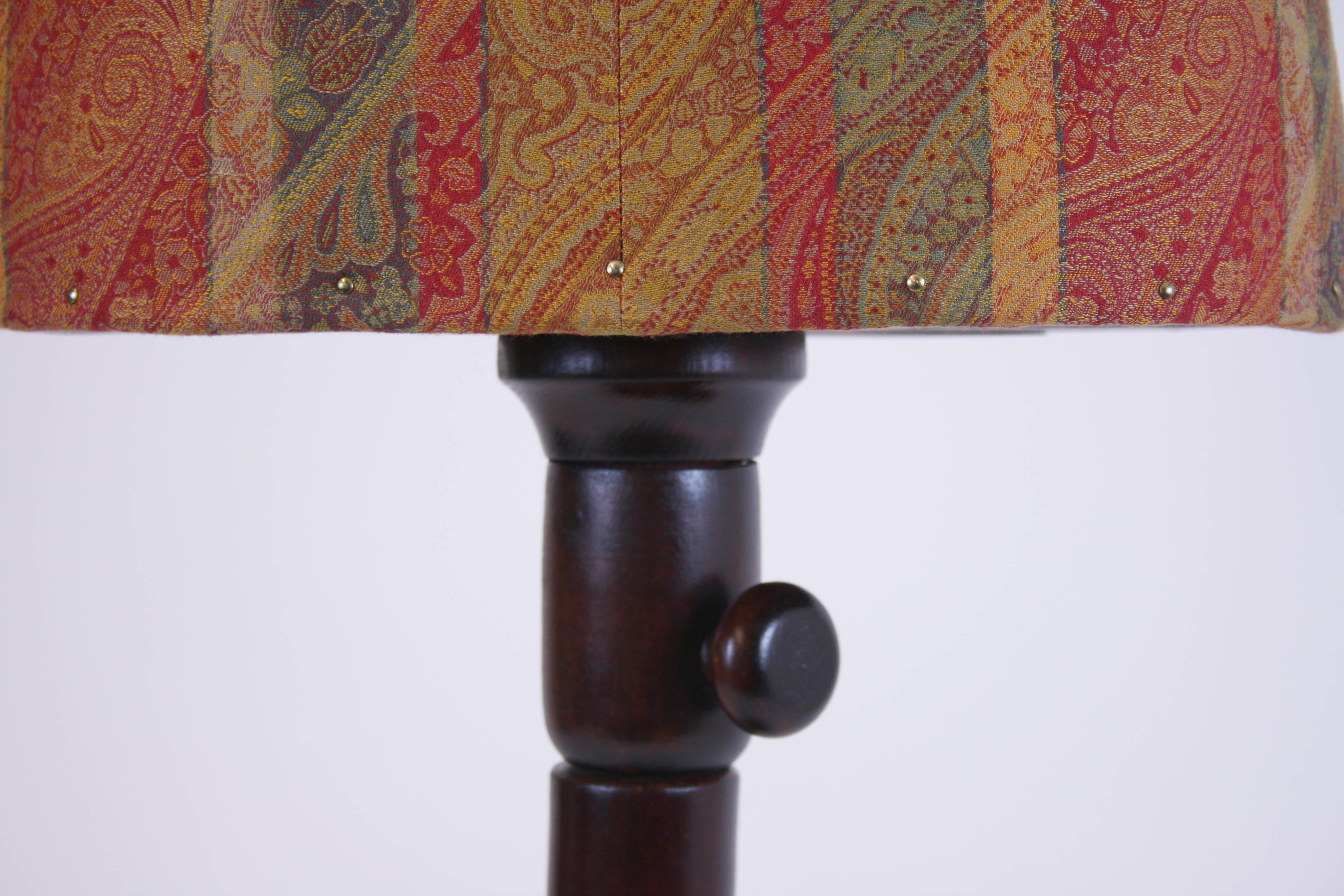 Early 20th Century Dressform Attributed to Thonet, Vienna 1900, Covered with Etro Fabric Italy For Sale