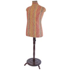 Used Dressform Attributed to Thonet, Vienna 1900, Covered with Etro Fabric Italy