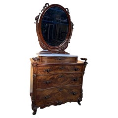 Dressing chest with mirror, Napoleon III period