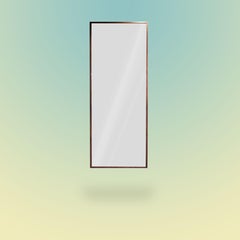 Dressing Full Lenght Wall Mirror Rectangular, Wood Frame