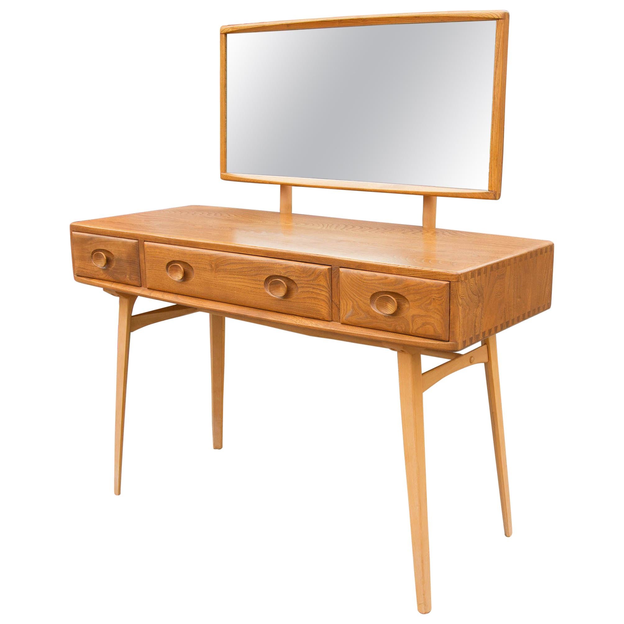 Mid Century Modern Dressing Table and Mirror  