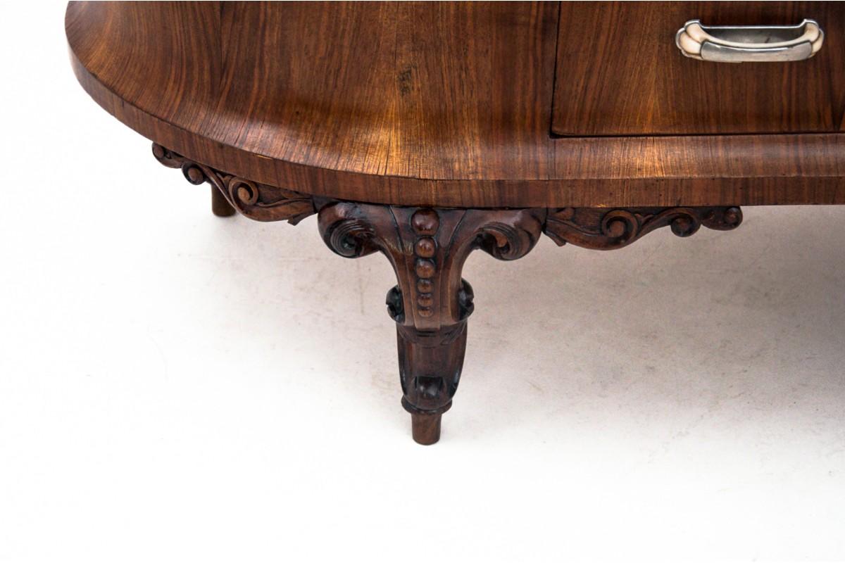 Table de coiffeuse Art déco, Italie, années 1920 Après la rénovation. en vente 10