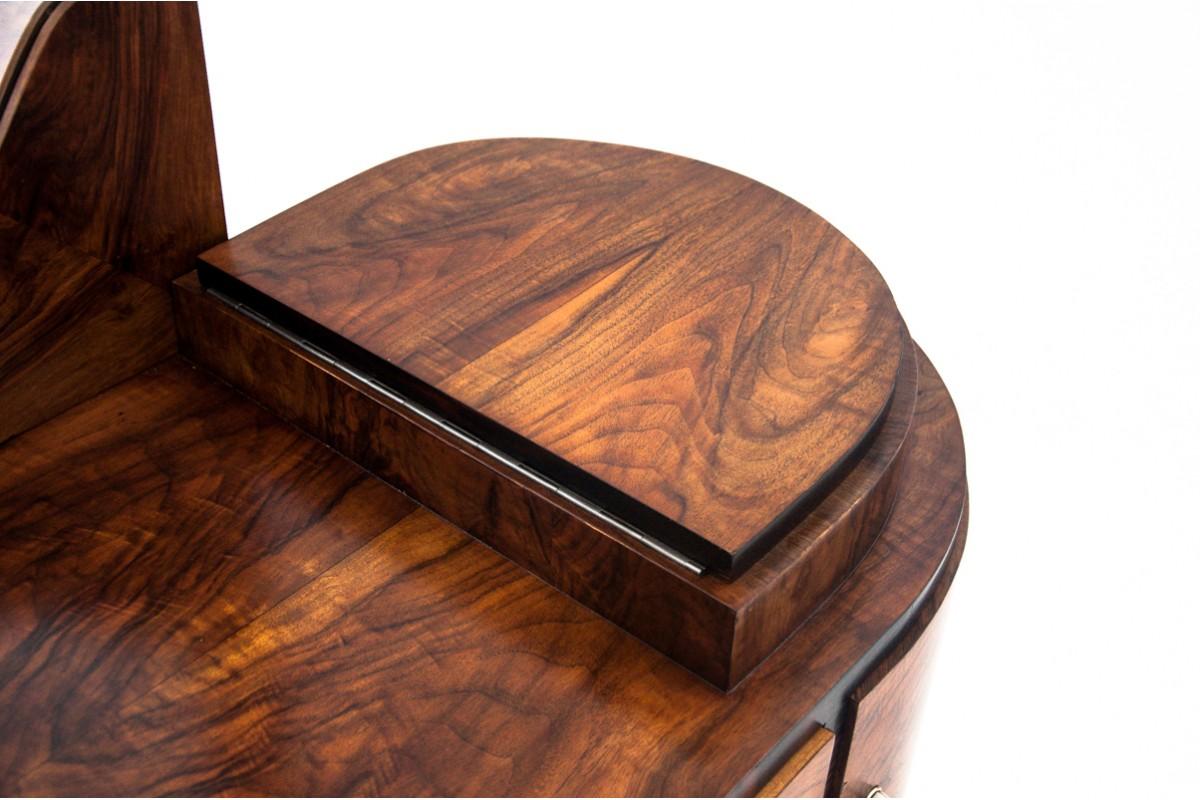 Table de coiffeuse Art déco, Italie, années 1920 Après la rénovation. en vente 2