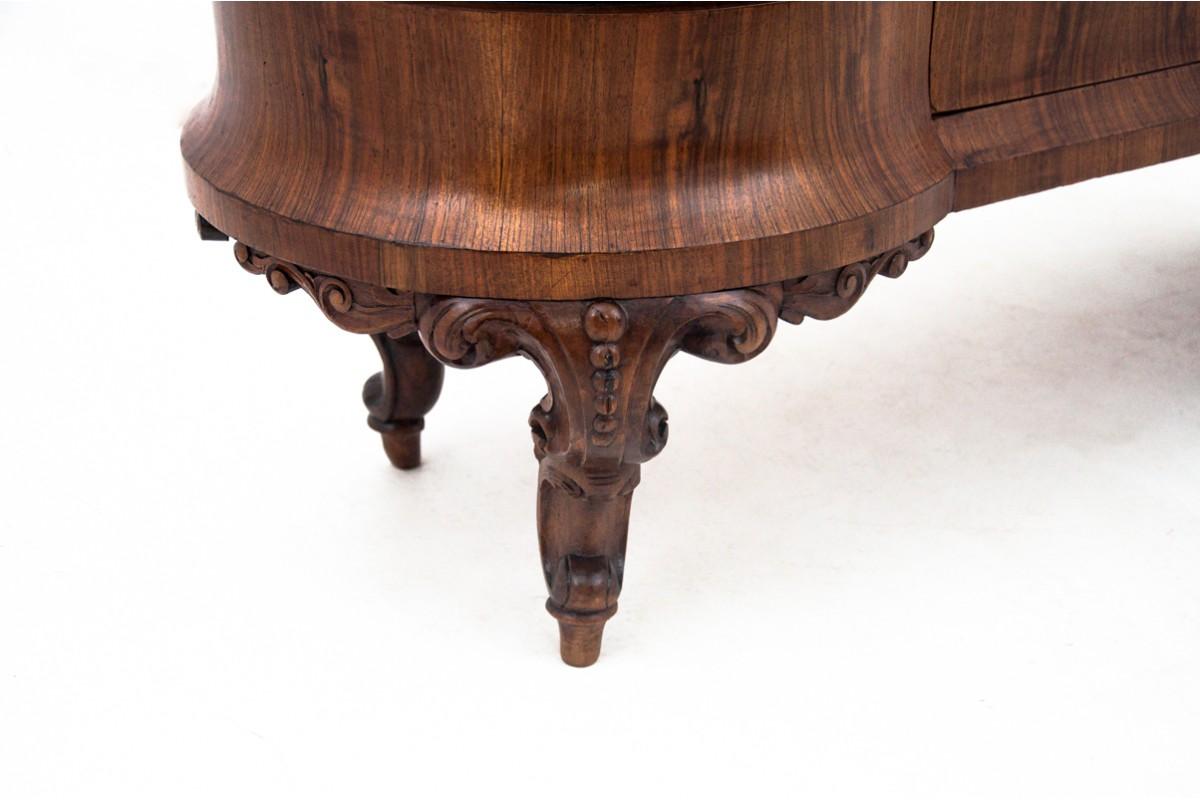 Table de coiffeuse Art déco, miroir tremo, Italie, années 1920 Après la rénovation. en vente 5