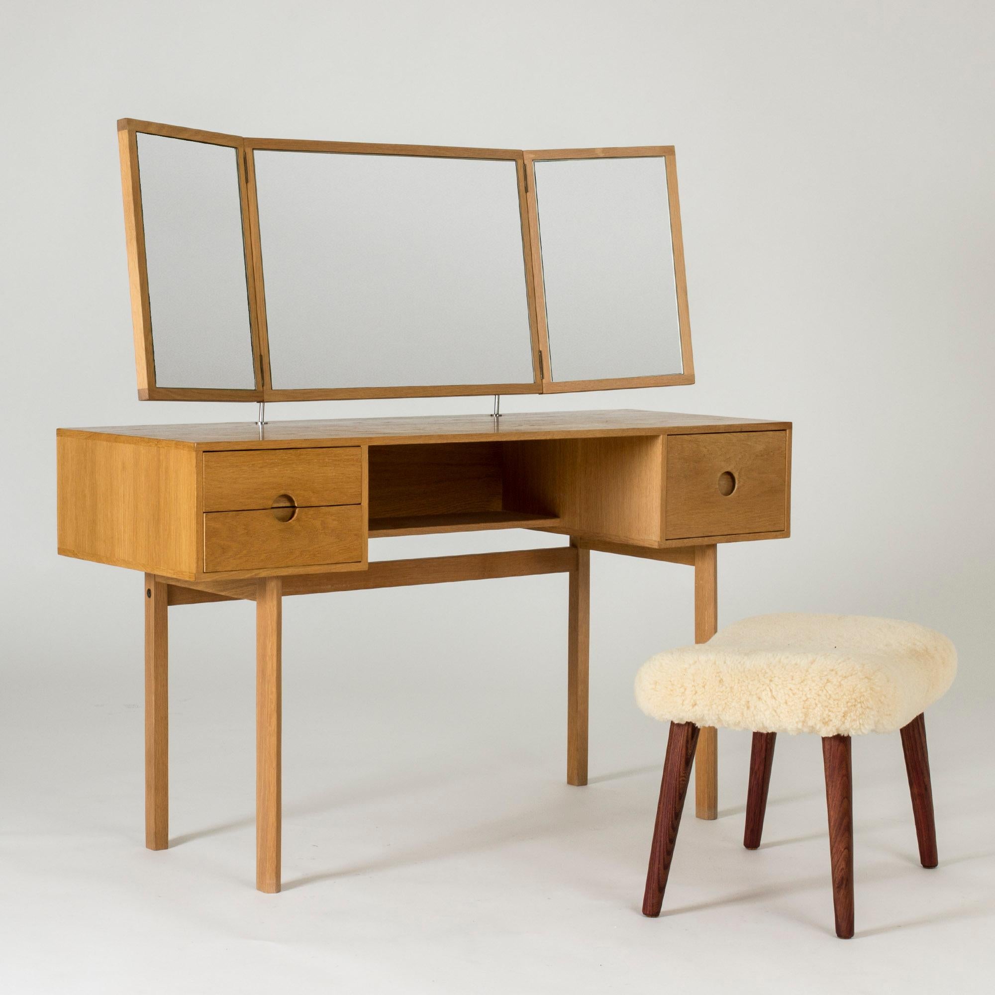 Dressing Table by Aksel Kjersgaard, Denmark, 1960s In Good Condition For Sale In Stockholm, SE