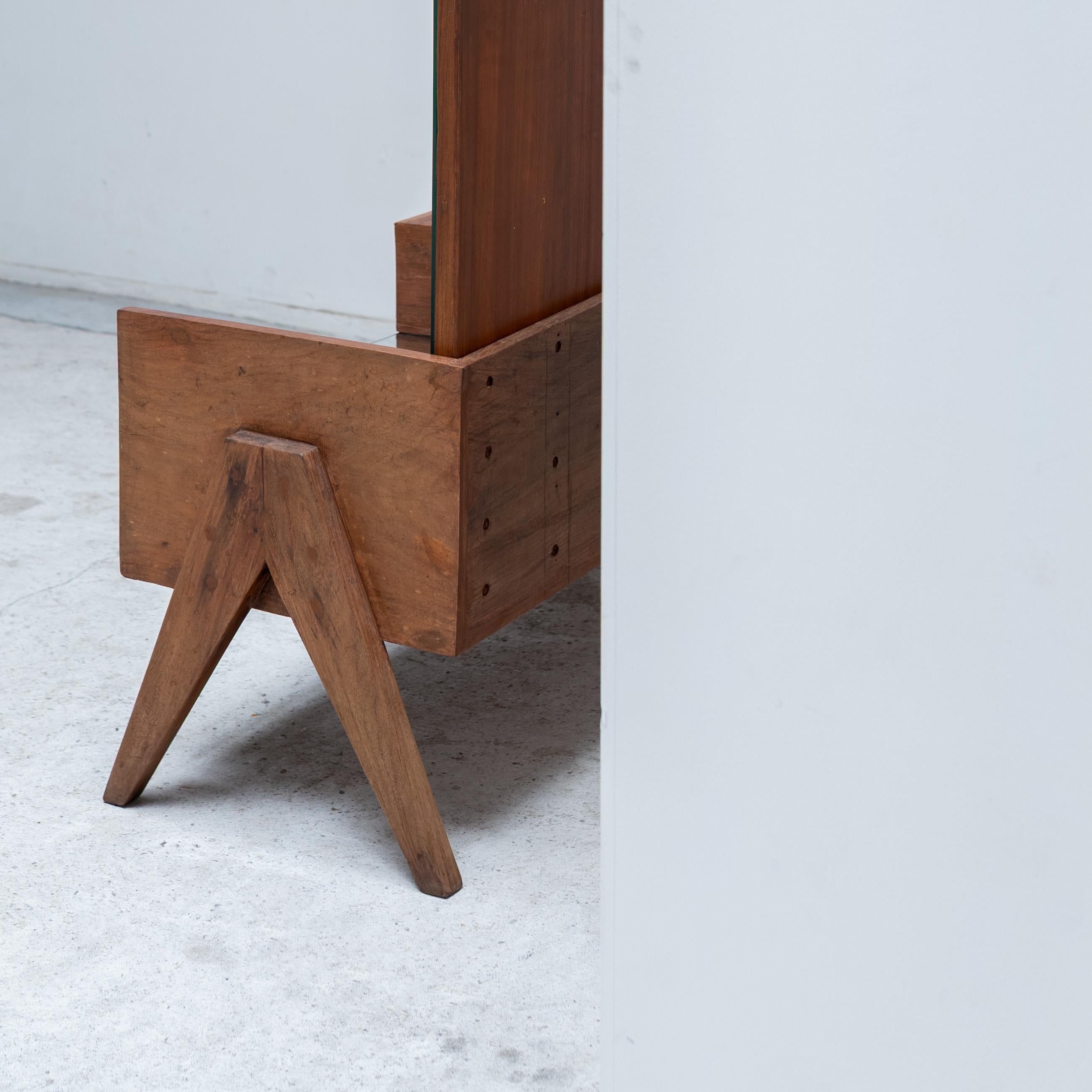 Frisiertisch von Pierre Jeanneret, Indien, 1960er Jahre im Angebot 4