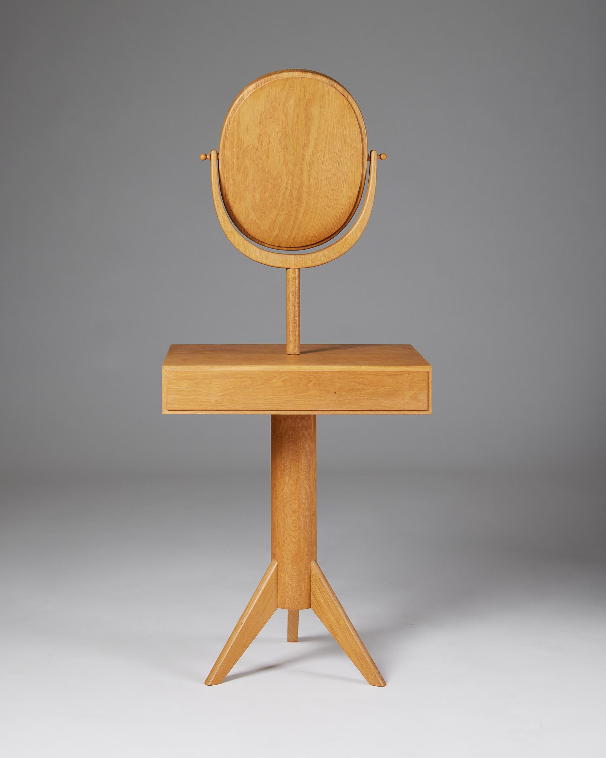 Swedish Dressing Table Designed by Erik Höglund for Kopparfly, Sweden, 1960s For Sale