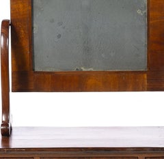 Dressing table for Queen Maria style chest of drawers in vine wood wood.