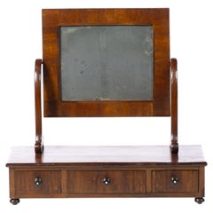 Dressing table for Queen Maria style chest of drawers in vine wood wood.