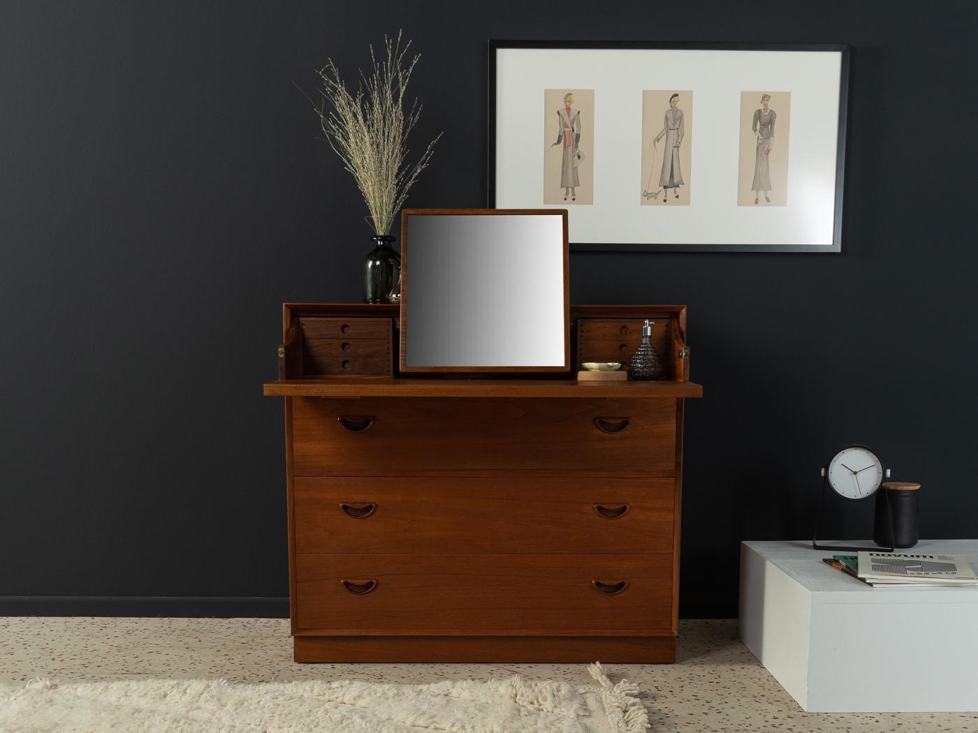 Mid-20th Century Dressing Table from 1960s by Peter Hvidt & Orla Mølgaard-Nielsen For Sale