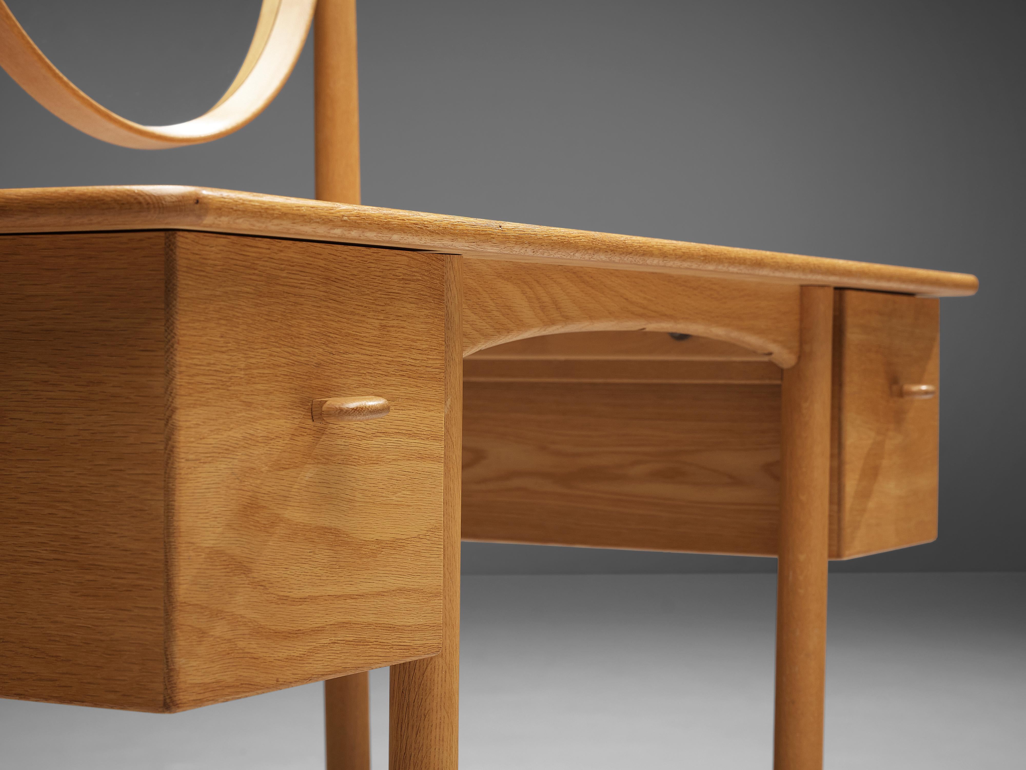 Dressing Table in Oak by Sven Engström and Gunnar Myrstrand 1