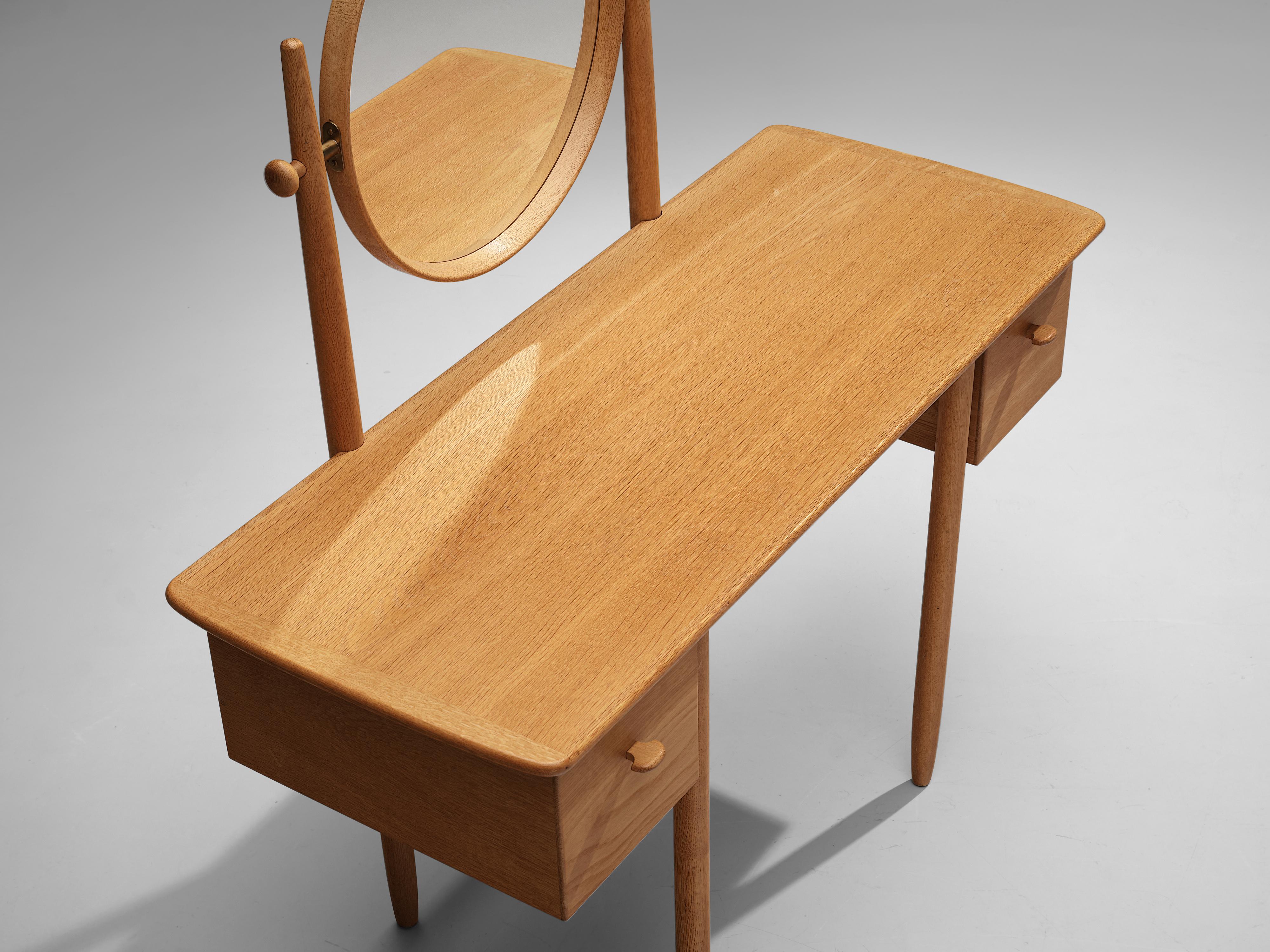 Dressing Table in Oak by Sven Engström and Gunnar Myrstrand 2