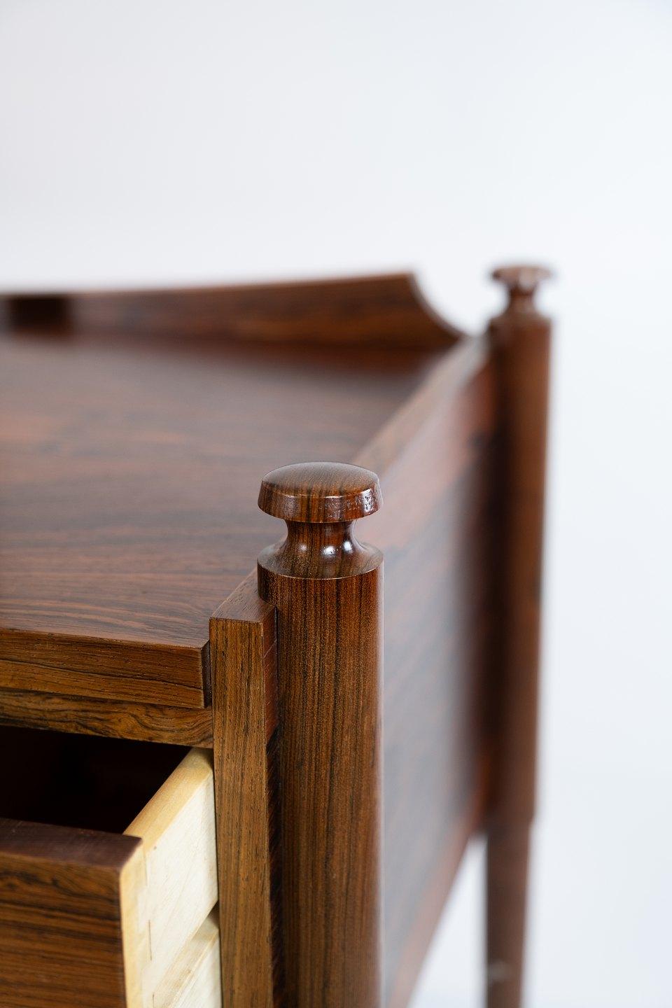 Danish Dressing Table in Rosewood Designed by Chr. Linneberg from the 1960s