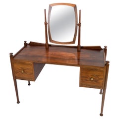 Dressing Table in Rosewood Designed by Chr. Linneberg from the 1960s