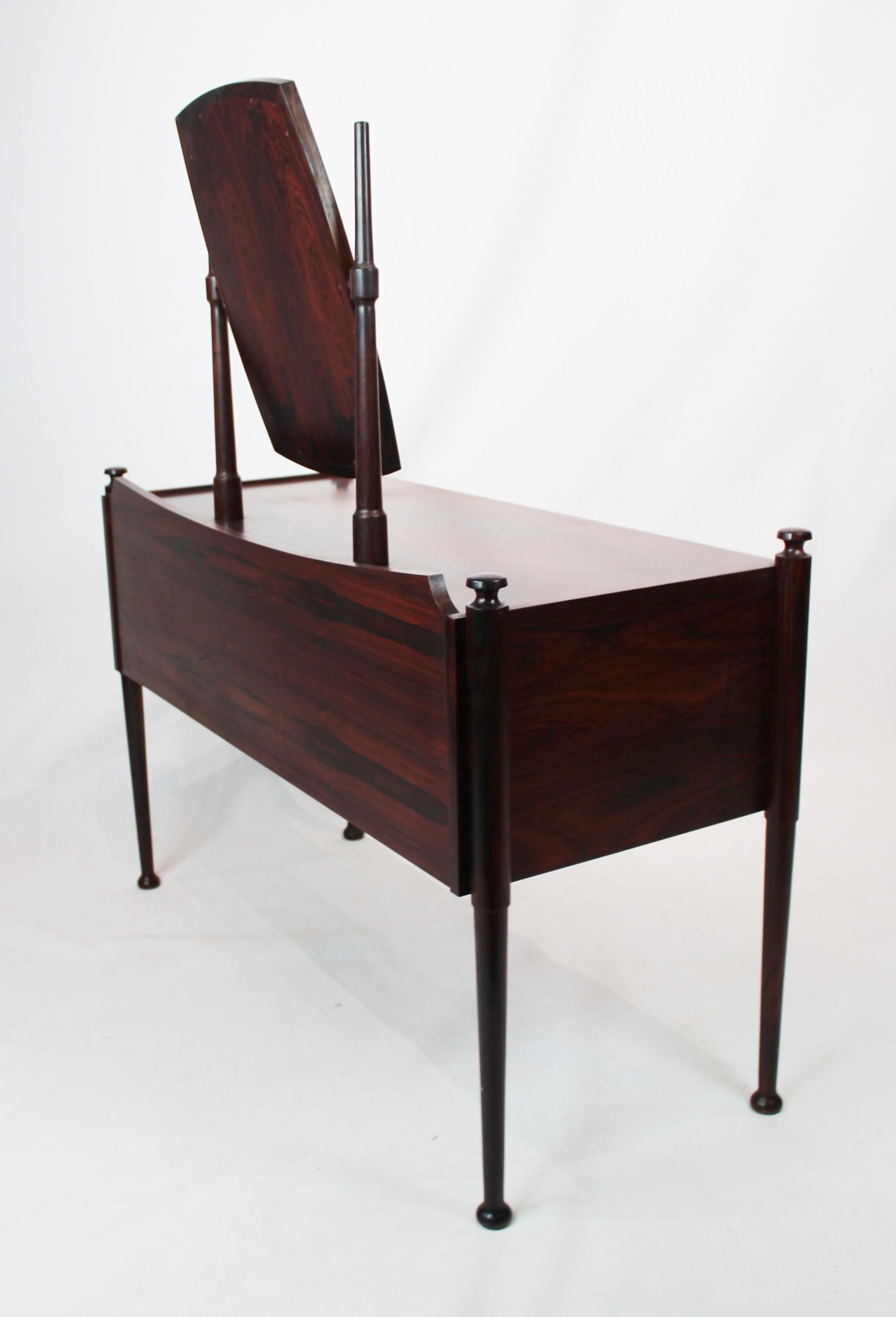 Dressing Table in Rosewood of Danish Design from the 1960s 2