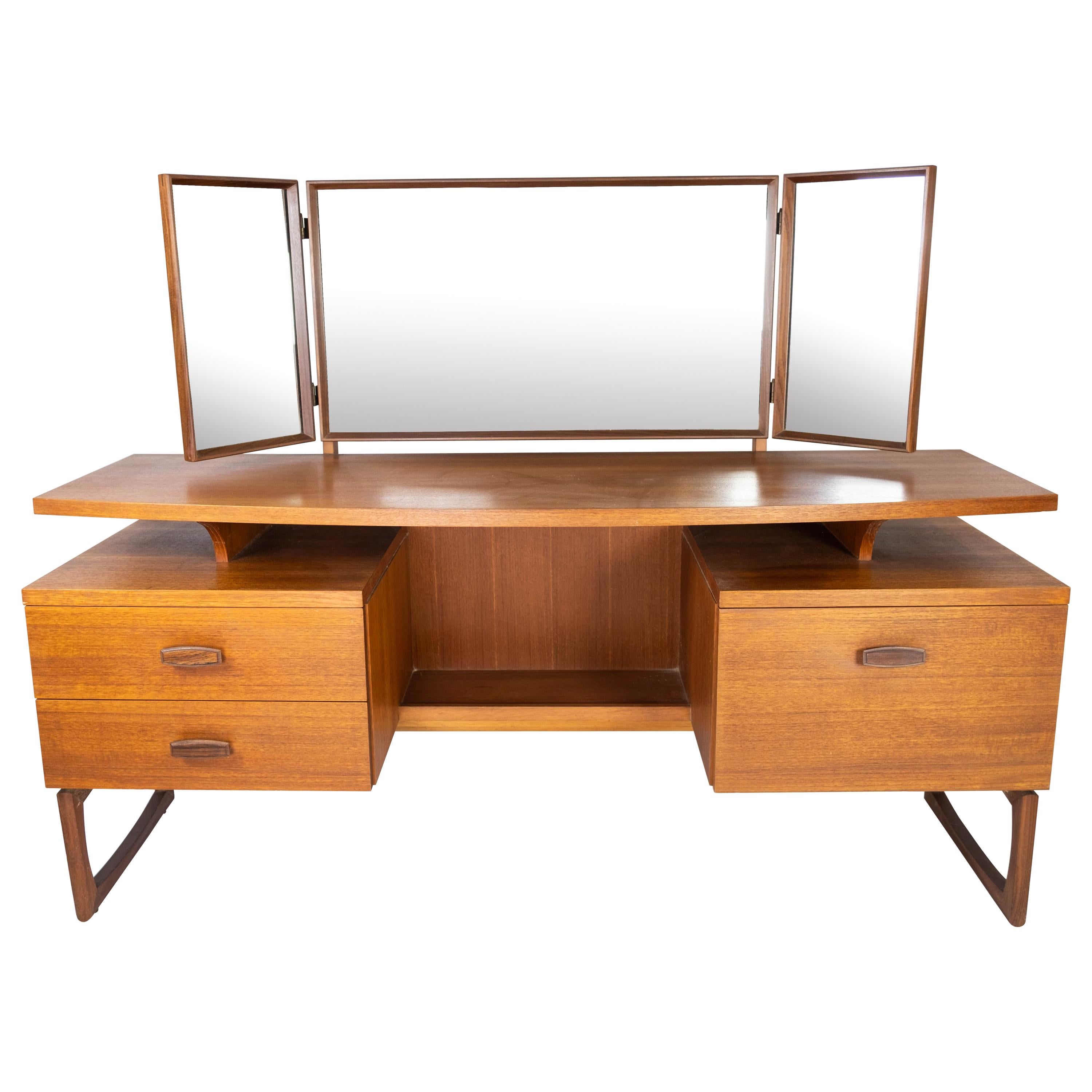 Dressing Table in Teak of Danish Design from the 1960s