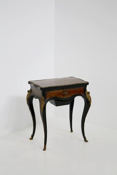 Dressing Table Ladies France Napoleon III in Bronze and Wood, 19th Century