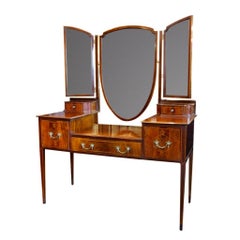 Dressing Table Made of Mahogany, England, circa 1910-1920