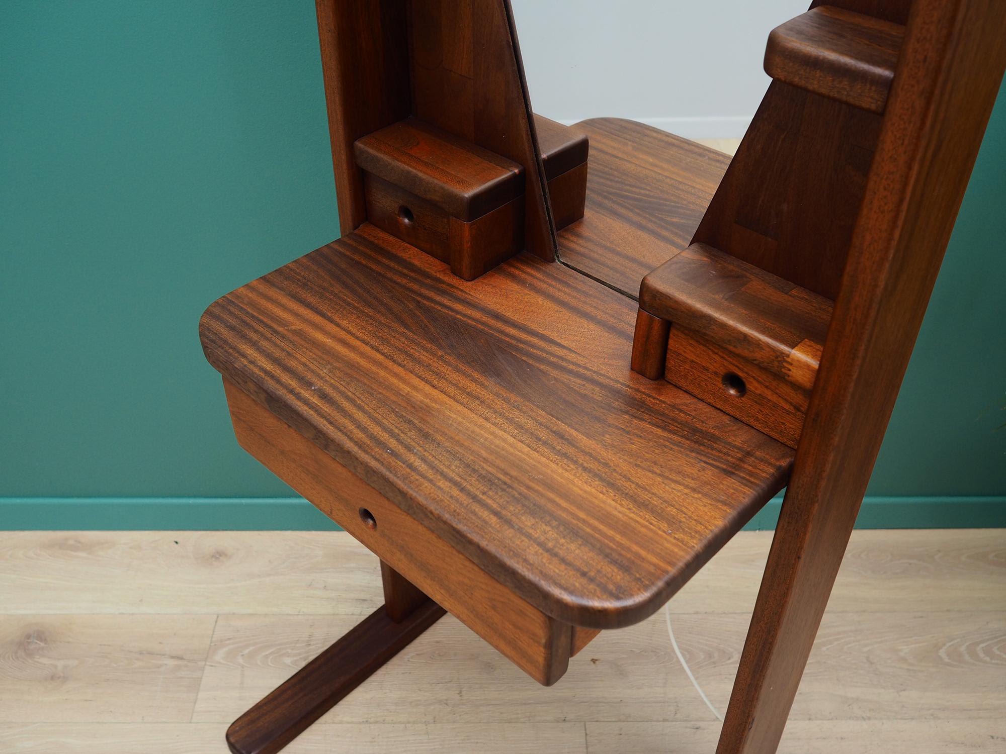 Late 20th Century Dressing Table Vintage 1960s Teak Danish Design