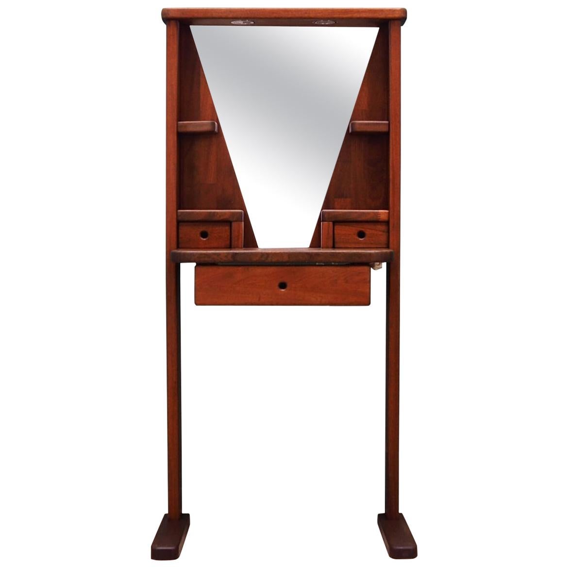 Dressing Table Vintage 1960s Teak Danish Design