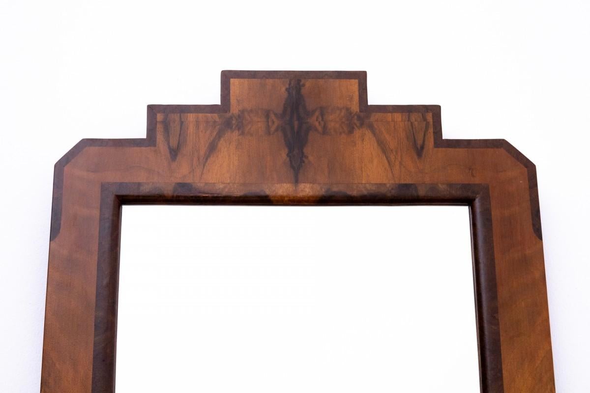20th Century Dressing table with chair in Art Deco style, Poland, mid-20th century. For Sale