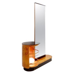Table à pansements avec miroir de Jindrich Halabala pour Up Zavody