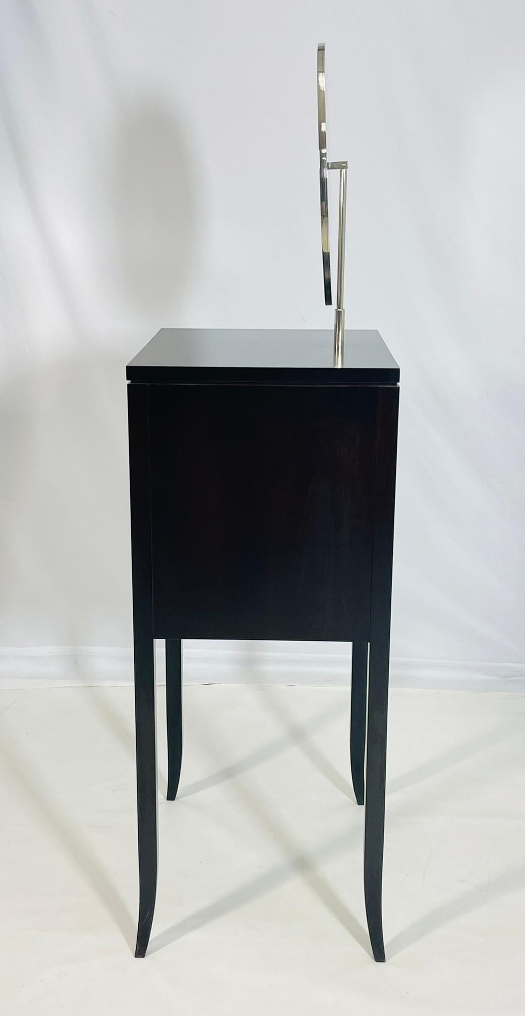 Dressing Vanity Cabinet With Mirror by Maxine Snider Inc. For Sale 3