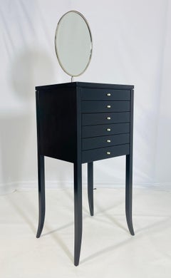 Dressing Vanity Cabinet With Mirror by Maxine Snider Inc.