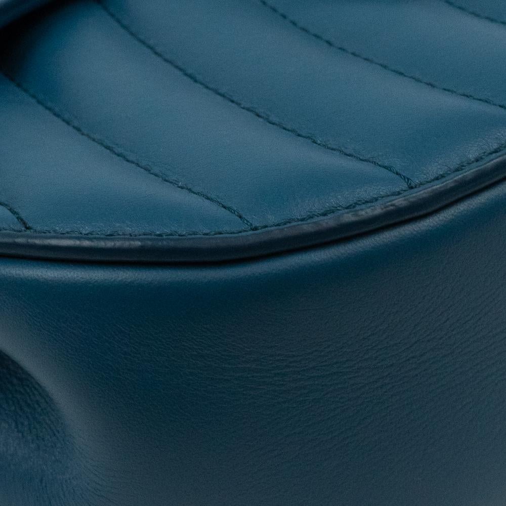 Drew Bijoux in blue leather 5