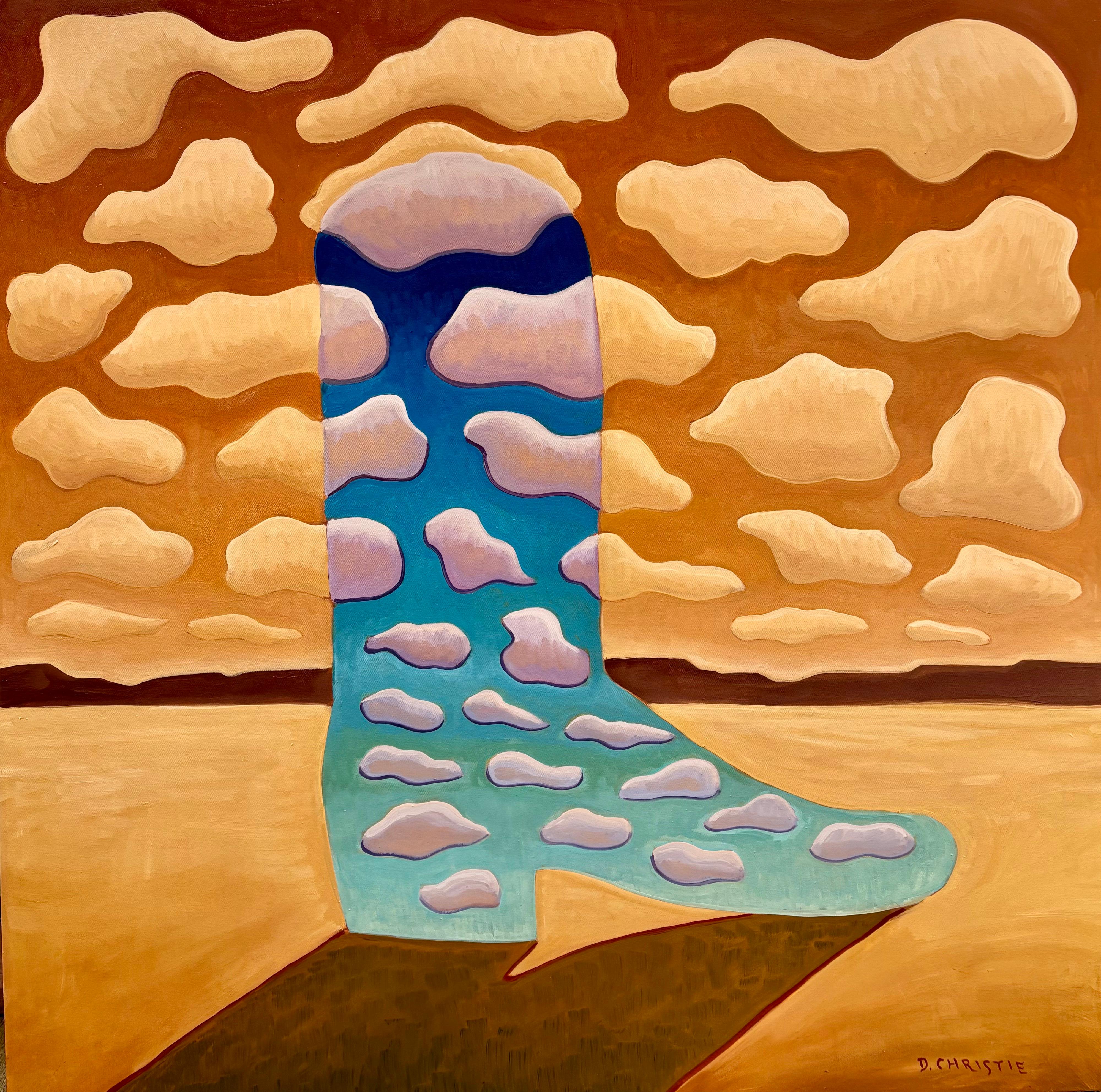 Ese olor a bota nueva - Painting de Drew Christie