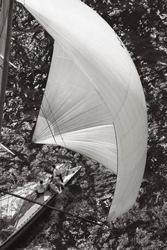 12-Meter Yacht Racing Yacht, Atlantic Ocean, Action, Movement, Sailboat