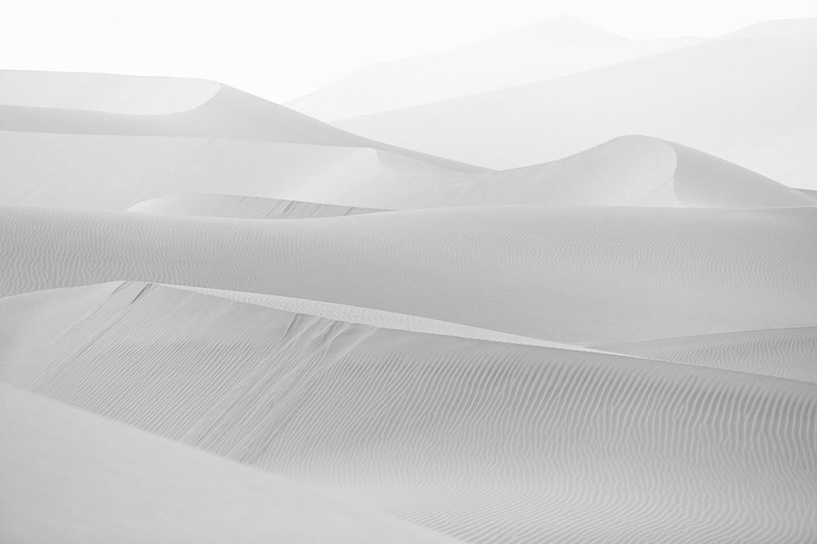 Abstract Study of Shapes and Patterns on Sand Dunes, Namibia, Africa, Horizontal