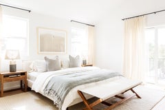 Aerial View of Surfers Waiting for Waves, Color Photography, Horizontal
